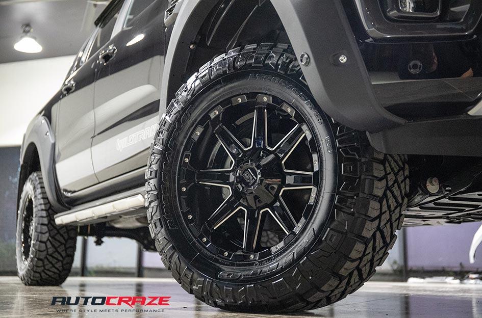 FORD RANGER BLADE OR GLOSS BLACK MILLED